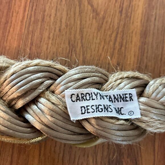 Vintage bohemian beaded belt. - Picture 4 of 5